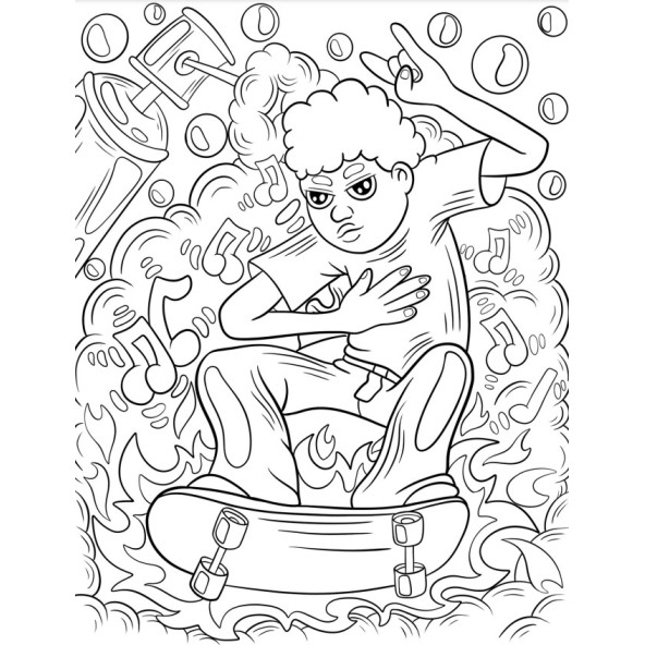 Grafiti Boyama Kitap Seti (3 Kitap) - 3