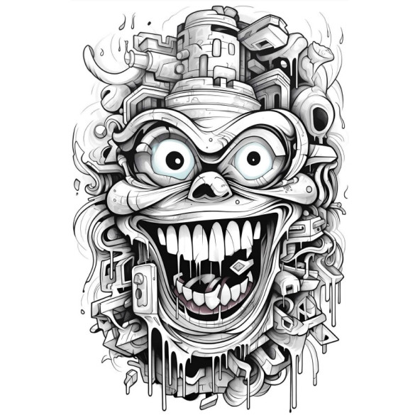 Grafiti Boyama Kitap Seti (3 Kitap) - 5