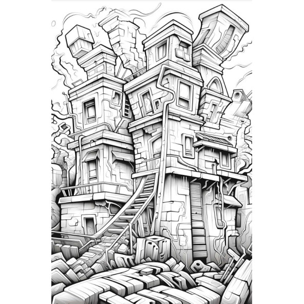 Grafiti Boyama Kitap Seti (3 Kitap) - 6