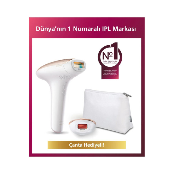 Philips Sc1997/00 Lumea Lazer Epilasyon Ipl Tüy Alma Cihazı,çanta Hediyeli,ekstra Uzun Kablo
