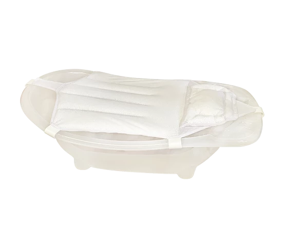 Sema Baby Köpüklü Kafa Destekli Bebek Banyo Filesi - Beyaz - 2