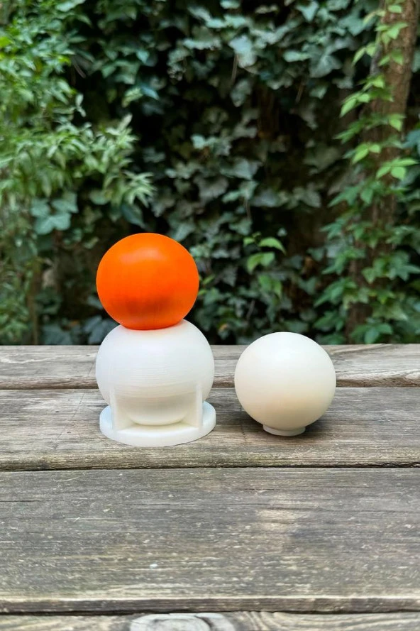 Küre 6cm Çap Silikon Mum Kalıbı - Resim 2