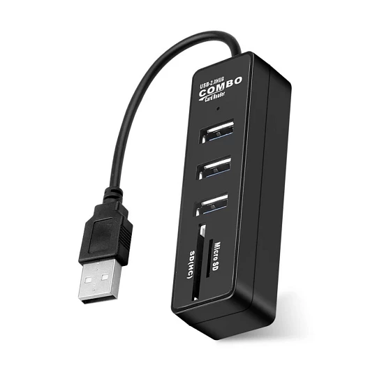 Combo 5 Port Usb 3.0 Çoğaltıcı Tf ve Sd Girişli