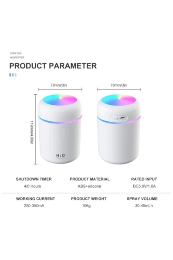 Hava-oda- Araç Nemlendirici Buhar Makinesi - 4