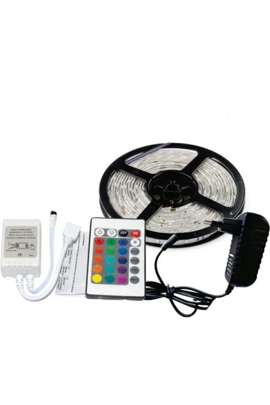 HİDZ Kumandalı Rgb Şerit Led 5 Metre - 2
