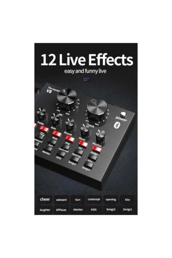 Music D.j M-800 Vt Ses Kartlı Studio Kayıt Paketi - 4