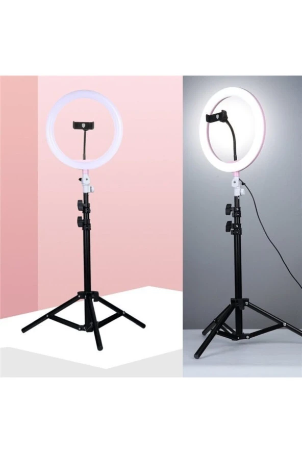 Halka Led Işık 10 Inç 2.1 Metre Tripod