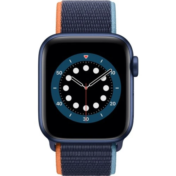 Mi7a Apple Watch Seri 7 6 5 4 3 2 Se 38MM / 40MM / 41MM Uyumlu Spor Loop Dokuma Hasır Kordon - 3