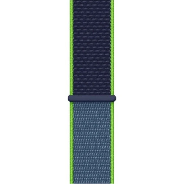 Mi7a Apple Watch Seri 7 6 5 4 3 2 Se 38MM / 40MM / 41MM Uyumlu Spor Loop Dokuma Hasır Kordon - 2