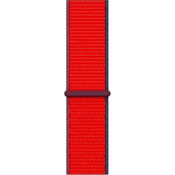 Mi7a Apple Watch Seri 7 6 5 4 3 2 Se 38MM / 40MM / 41MM Uyumlu Spor Loop Dokuma Hasır Kordon - 2