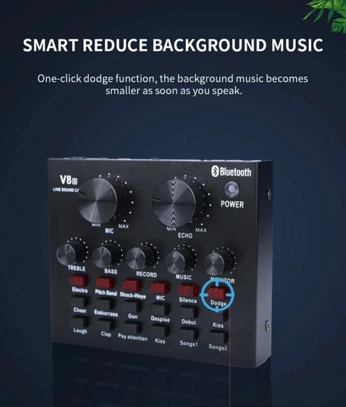 BM800 Live Ses Efektli Ses Kartlı Mikrofon Profesyonel Stüdyo Kayıt Kiti Canlı Yayın Seti Bilgisayar Ve Telefon Uyumlu - Resim 5