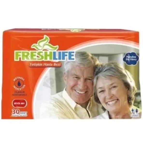 Freshlife Belbantlı Hasta Bezi Large 30 Adet