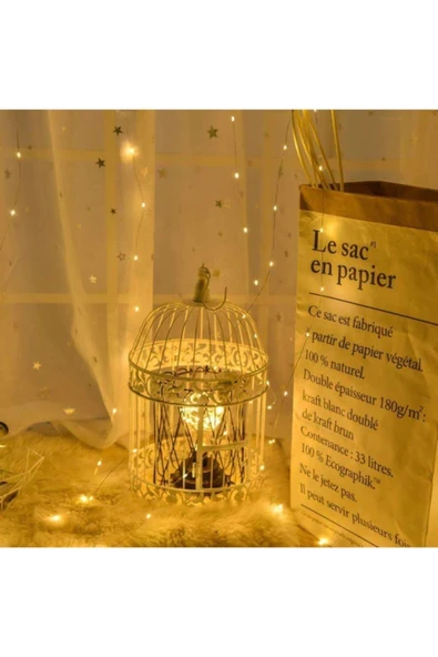 Hidz Perde Led-  3x3 Metre - 8 Fonksiyonlu - USB - Kancalı - 4