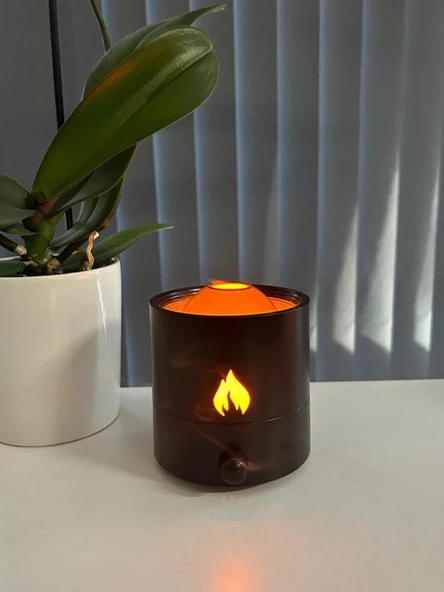 Volkanik Alevli 180 ML Hava Nemlendirici Buhar Makinesi - 5