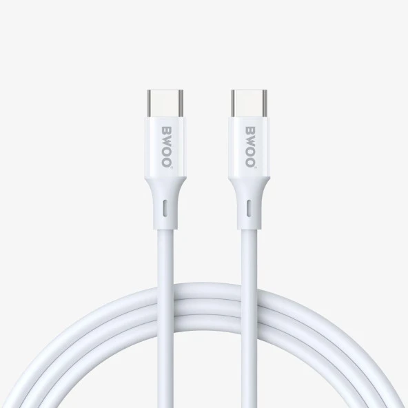 60W USB-C'den USB-C'ye Hızlı Şarj Kablosu - 2