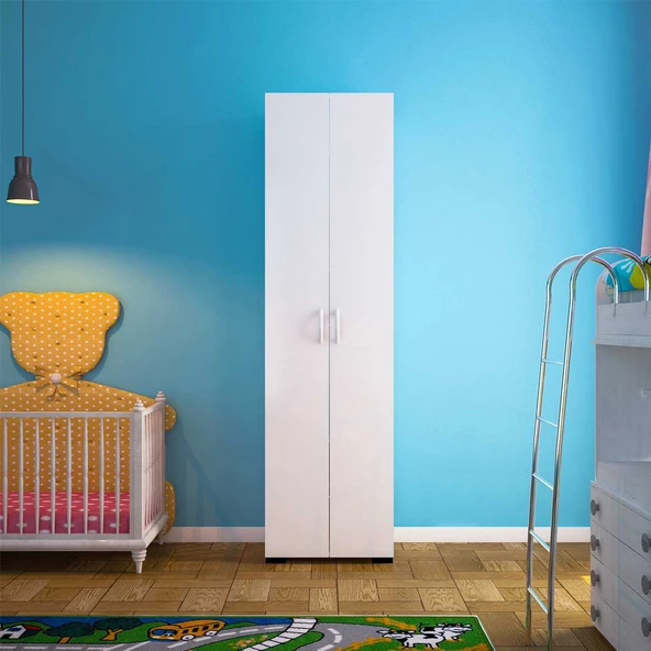 Modilayn FURKAN 8 Raflı Çok Amaçlı Dolap - 3