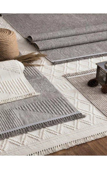 Vivaldi Delhi 3009 Kemik Serisi Salon Oturma Yatak Odası Halısı - 2