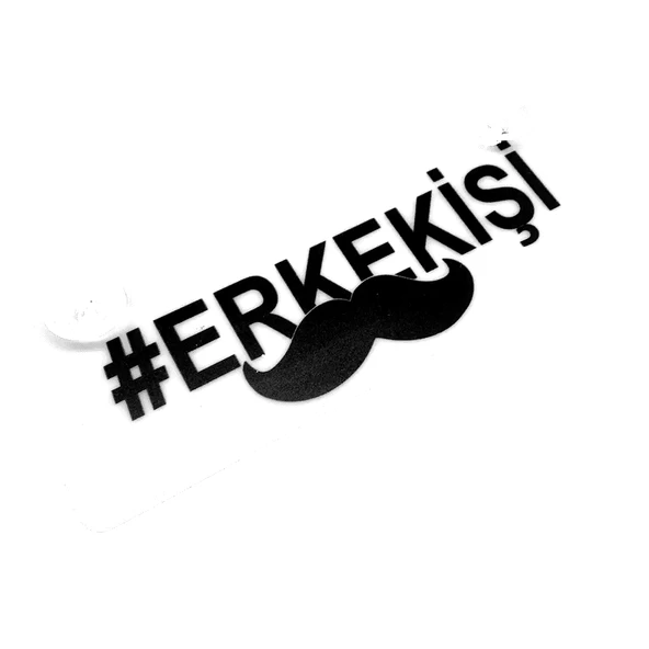 Erkekişi Yazılı Sök Tak Dekor Plaka ürün görseli
