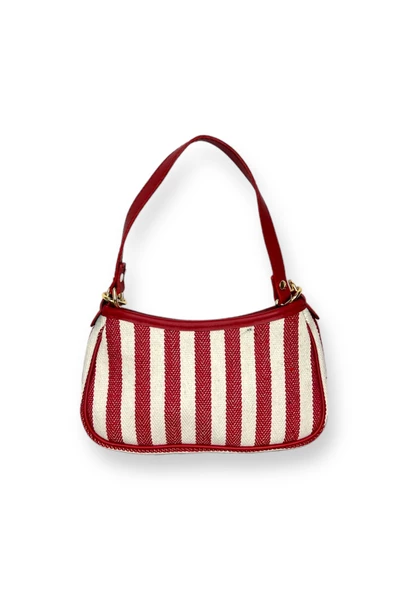 Me-vo Kadın Kırmızı Renkli Mini Omuz Çantası ürün görseli