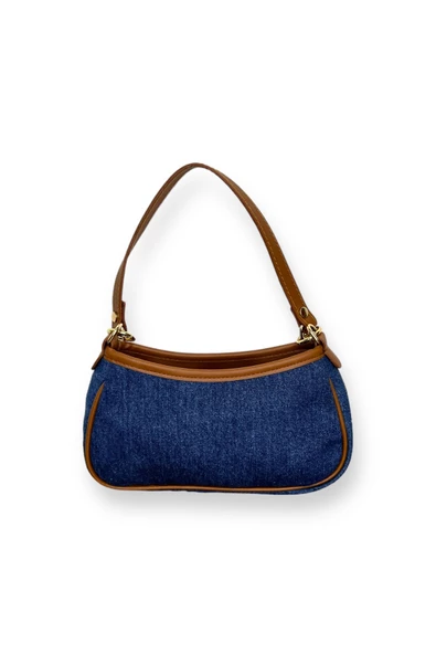 Me-vo Kadın Koyu Mavi Renkli Mini Omuz Çantası ürün görseli