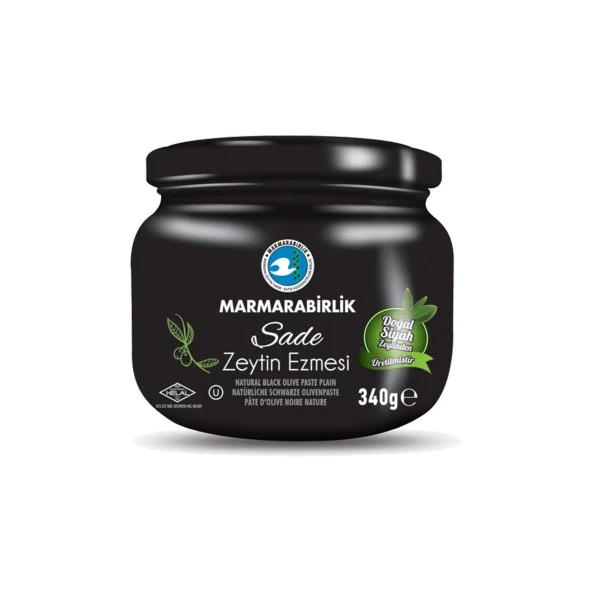 Marmarabirlik Zeytin Ezmesi 340 gr Sade x 3 Adet - 3