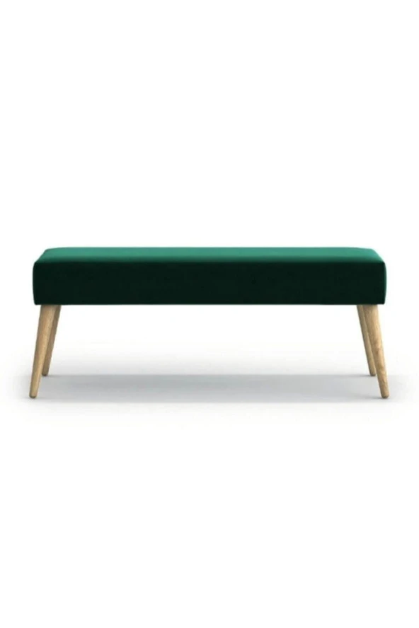 AZZOR DECOR Esla Puf Sade Çok Amaclı Kapı Önü Dekoratif Bench - 2