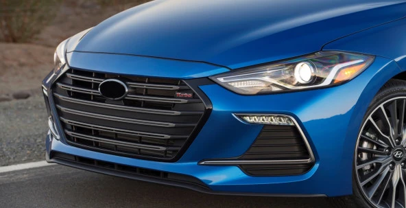 ELANTRA 2016-2019 IÇIN UYUMLU RS ÖN TAMPON + PANJUR - Resim 4