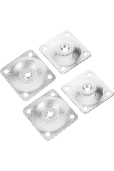 BEYLERBEYİ Puf Ayağı Mobilya Ayağı Ahşap Topaç Ayak Masa Sehpa Ayağı Ahşap Yuvarlak Ayak Yükseklik 7.5 cm - 4