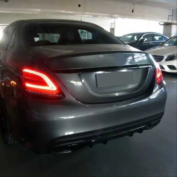 W205 2014-2018 IÇIN UYUMLU LED STOP KIRMIZI - 4