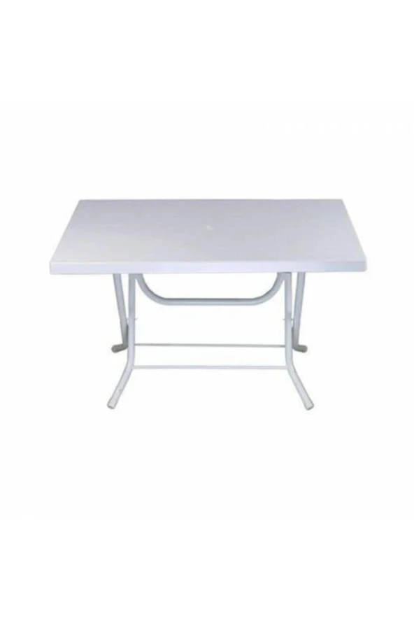 EminHome Seta Beyaz Katlanır Masa 70x120 cm