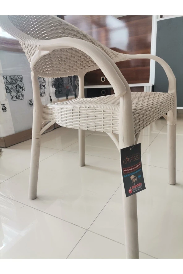 ABC Capissi Rattan Sandalye - Resim 3