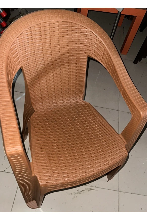 Gardelia Retro 4 Adet Plastik Sandalye Bahçe Balkon Mutfak Sandalyesi