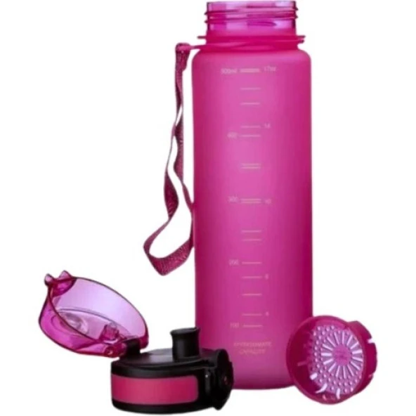 Vagonlife Uzspace 3038 1000ML Tritan Matara fuchsia Pink