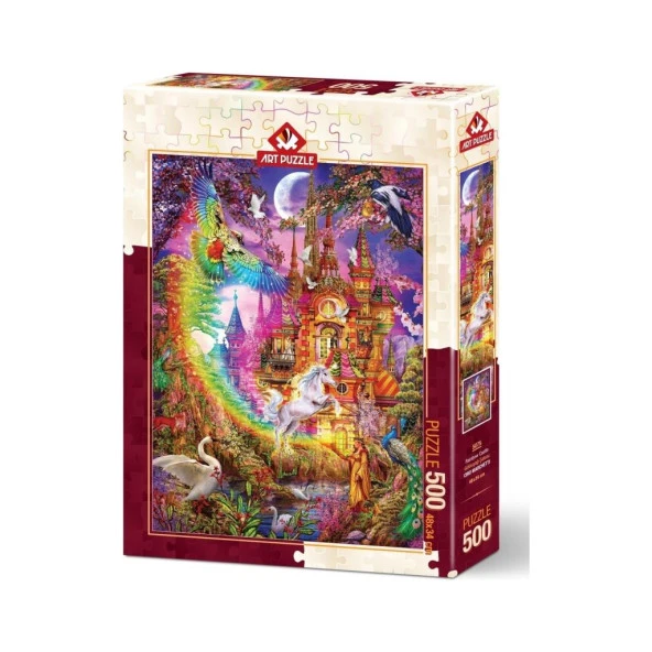 Art Puzzle Gökkuşağı Şatosu 500 Parça Puzzle 5075
