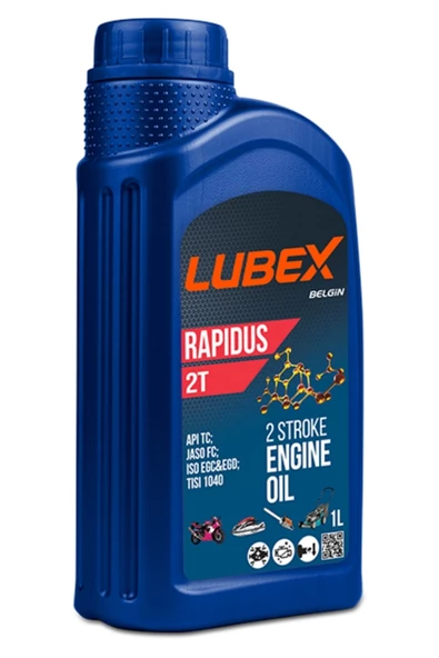 Lubex Rapidus 2T 1 L 2 Zamanlı Motor Yağı