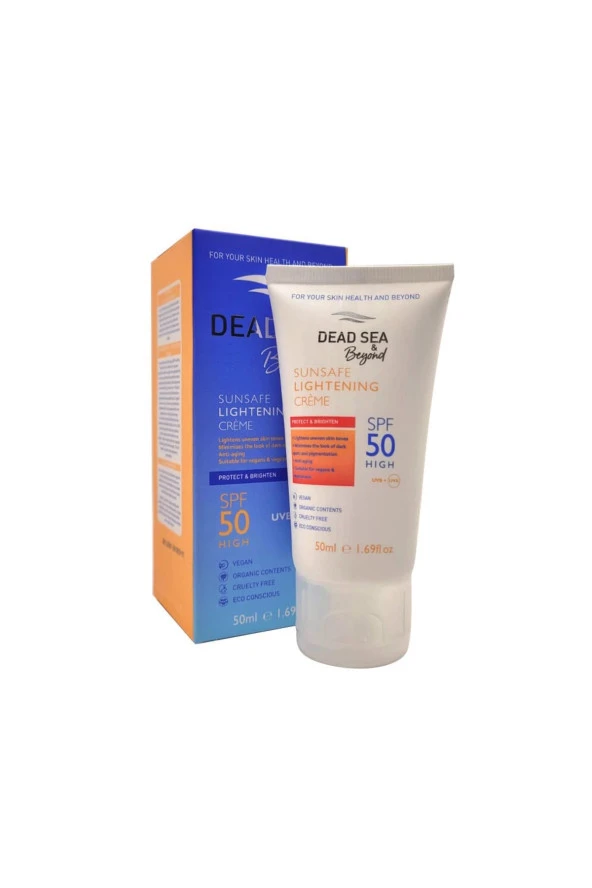 Dead Sea Beyond Sunsafe Lightening Spf50 Güneş Kremi 50ml