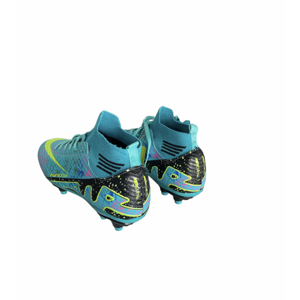 Twingo 565 Laliga Krampon Turkuaz Sarı desenli - 4