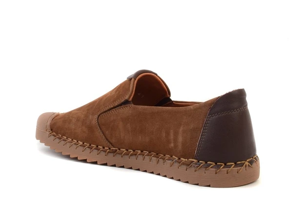 James Franco 4622 %100 Hakiki Deri  El Saraçlı Casual Erkek Ayakkabı - Resim 18