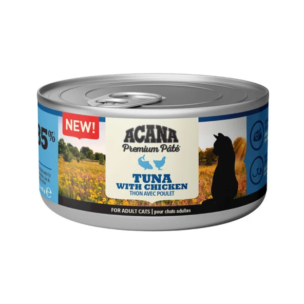 Acana Tuna va Tavuklu Kıyılmış Kedi Konserve 85 Gr