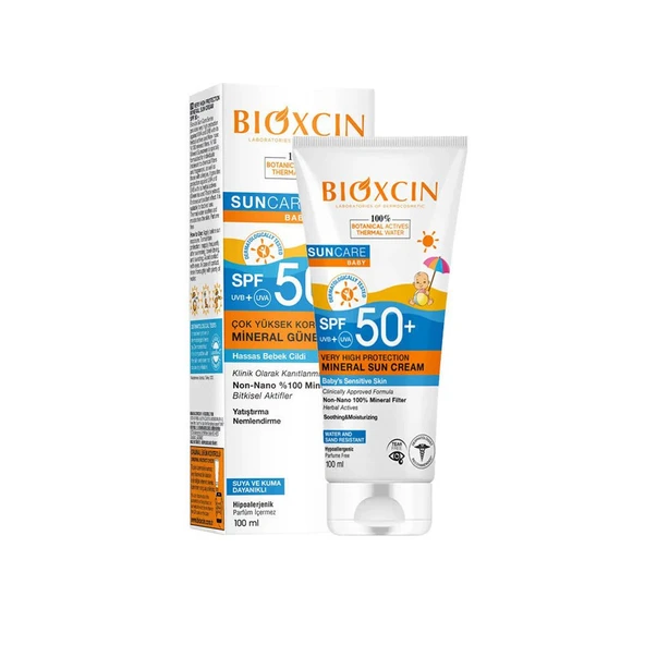 Bioxcin Suncare Baby Çok Yüksek Korumalı Mineral Güneş Kremi SPF50+ 100ml
