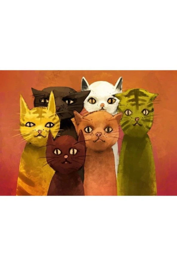 Art Puzzle Kediler Takımı 500 Parça Puzzle 5092
