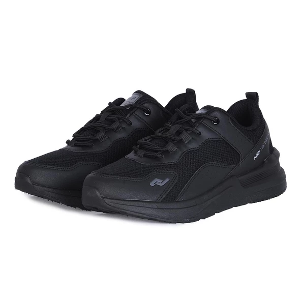 Jump 30607 Siyah Günlük Yürüyüş Erkek Sneaker Spor Ayakkabı - 3