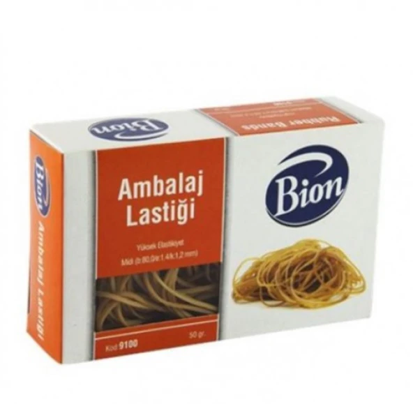 Bion Ambalaj Lastiği 50Gr Paket Lastiği