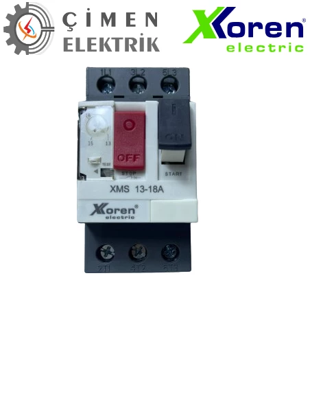 XKOREN 13-18A 50kA 400V 7,5kW Motor Koruma Şalteri XMS32K-13-18