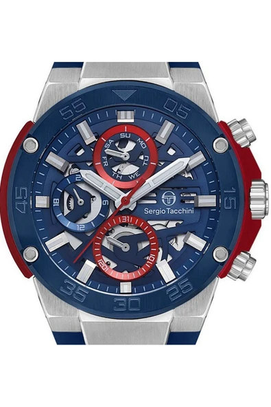 Sergio Tacchini ST.3.10006-2  Çok Fonksiyonlu Erkek Kol Saati - Resim 2