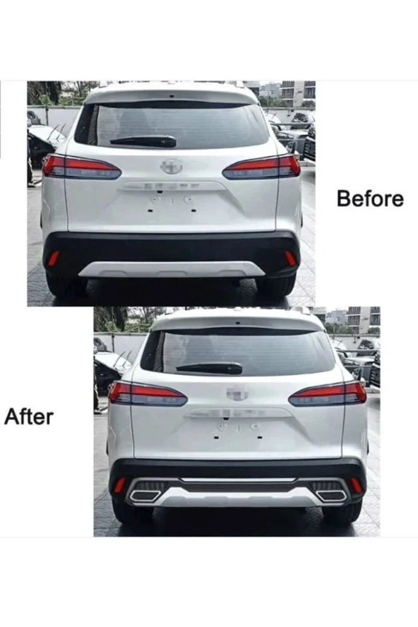 Toyota Corolla Cross Ön Arka Koruma 2020-2022 Arası Uyumlu - Resim 3