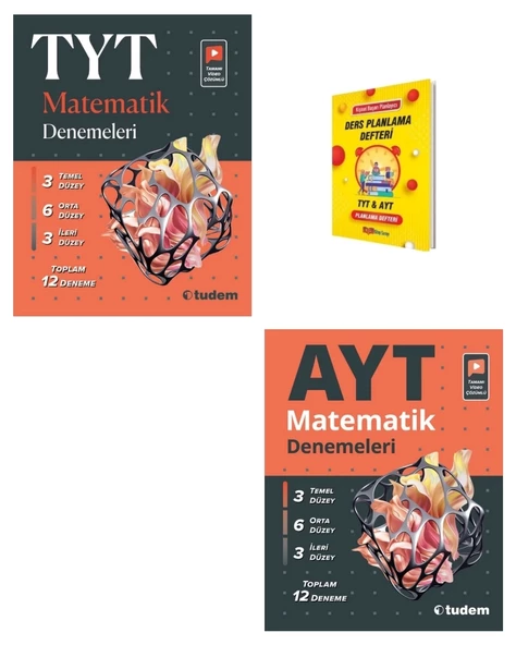 TYT ve AYT Matematik Denemeleri ürün görseli