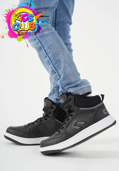 Cool Adel Uzun Boğazlı Ortopedik Taban Unisex Çocuk Spor Ayakkabı