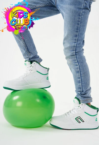 Cool Adel Uzun Boğazlı Ortopedik Taban Unisex Çocuk Spor Ayakkabı - Resim 5