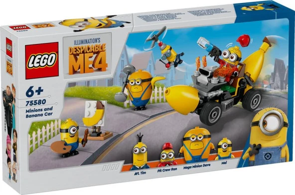 LEGO Minions 75580 Minions and Banana Car